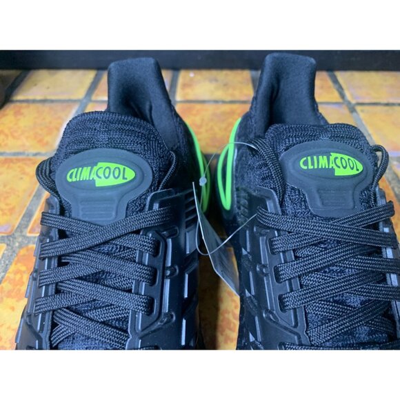 Mens 6.5 Adidas Ultraboost DNA CC 1 ClimaCool Black Volt Athletic Running Shoes - Picture 4 of 8